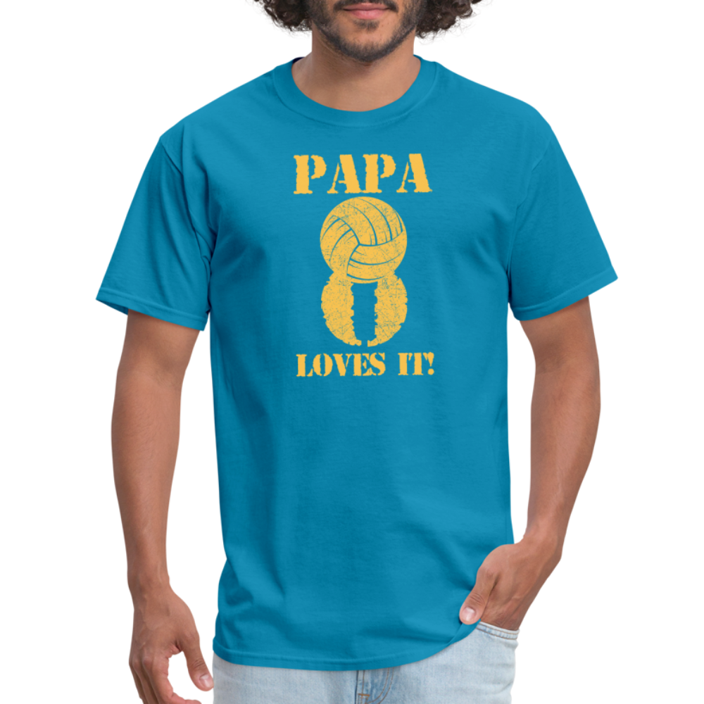 Papa Loves it 8th grade - turquoise
