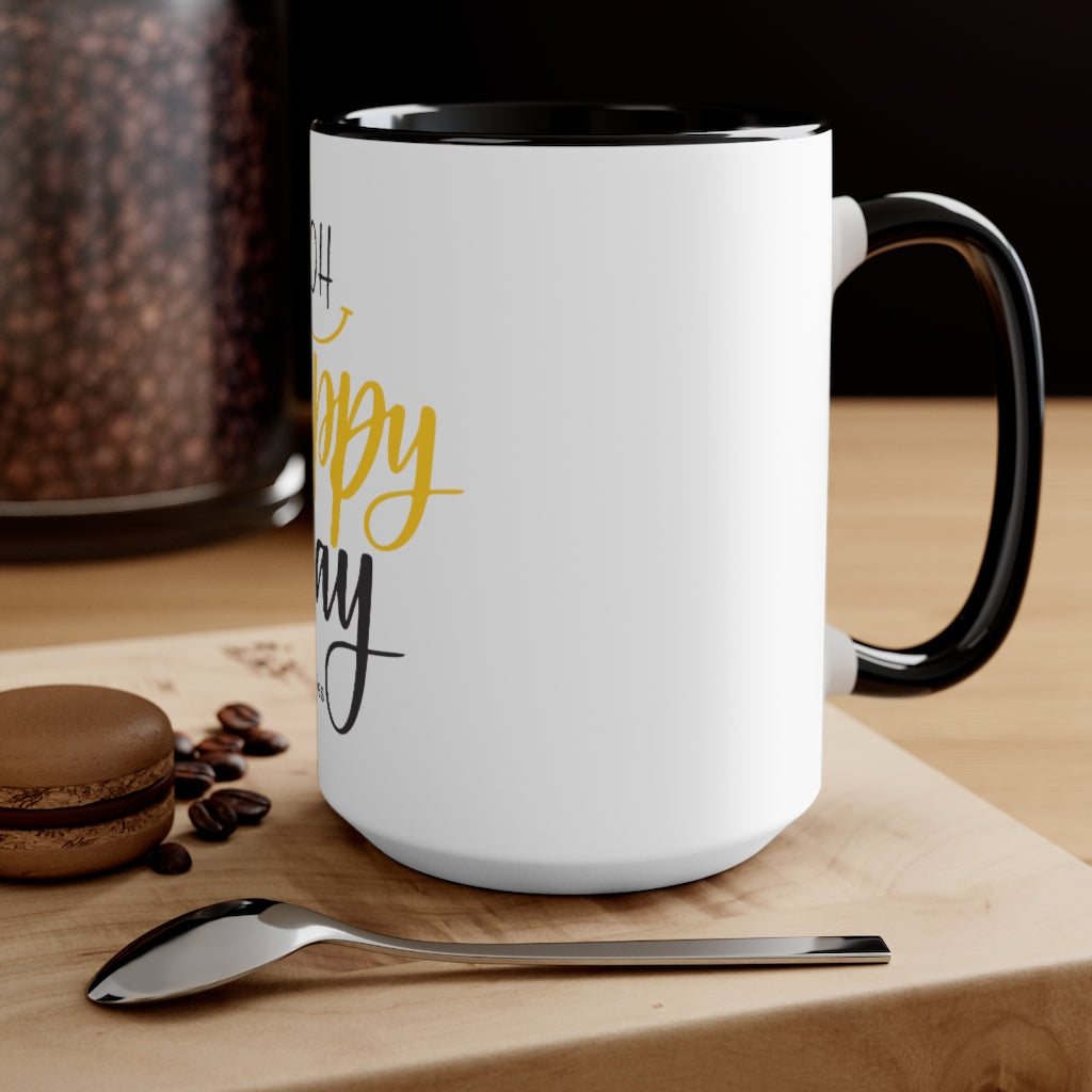 Oh Happy Day Accent Mug