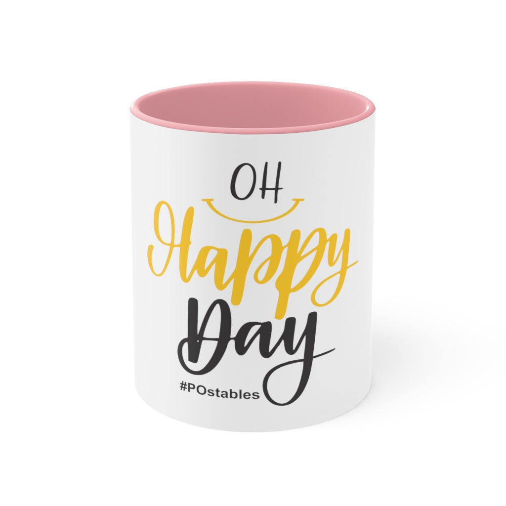 Oh Happy Day Accent Mug