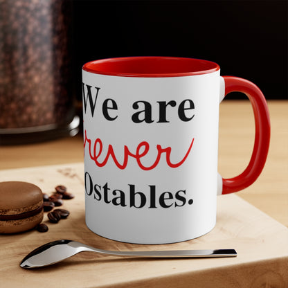 We are forever the POstables Accent Mug