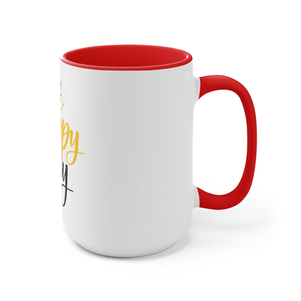 Oh Happy Day Accent Mug