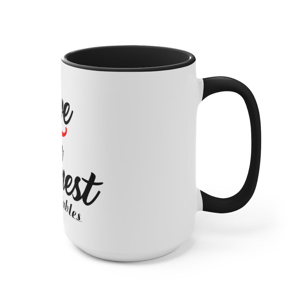 Live in Earnest Accent Mug