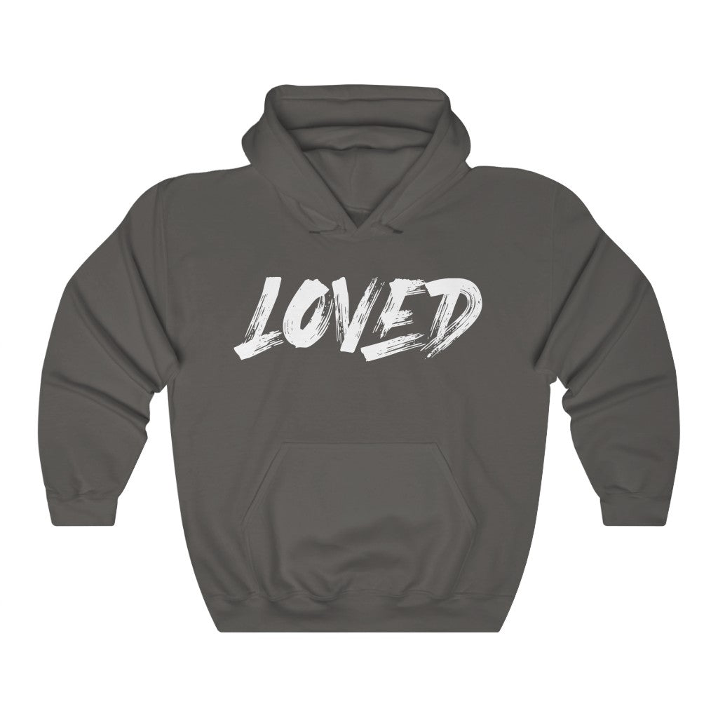 LOVED for the homeless Unisex Heavy Blend™ Hooded Sweatshirt