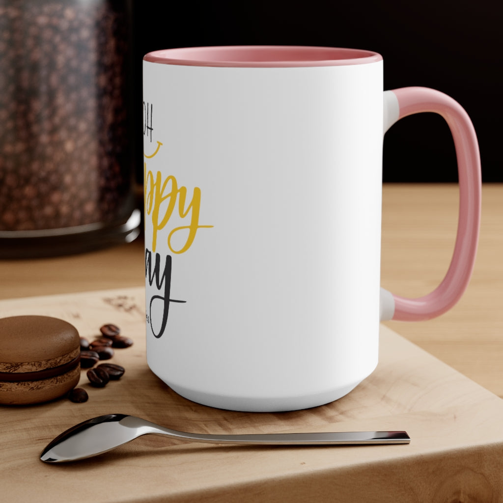 Oh Happy Day Accent Mug