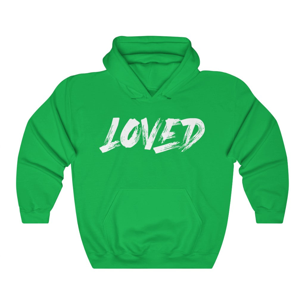 LOVED for the homeless Unisex Heavy Blend™ Hooded Sweatshirt