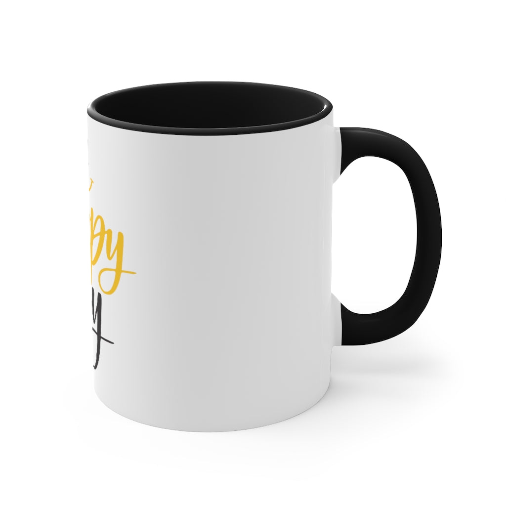 Oh Happy Day Accent Mug