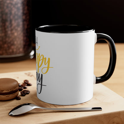 Oh Happy Day Accent Mug