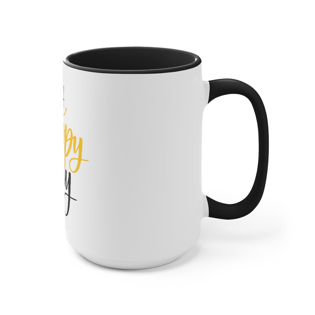 Oh Happy Day Accent Mug