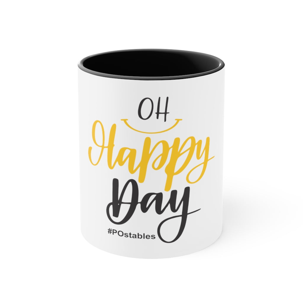 Oh Happy Day Accent Mug