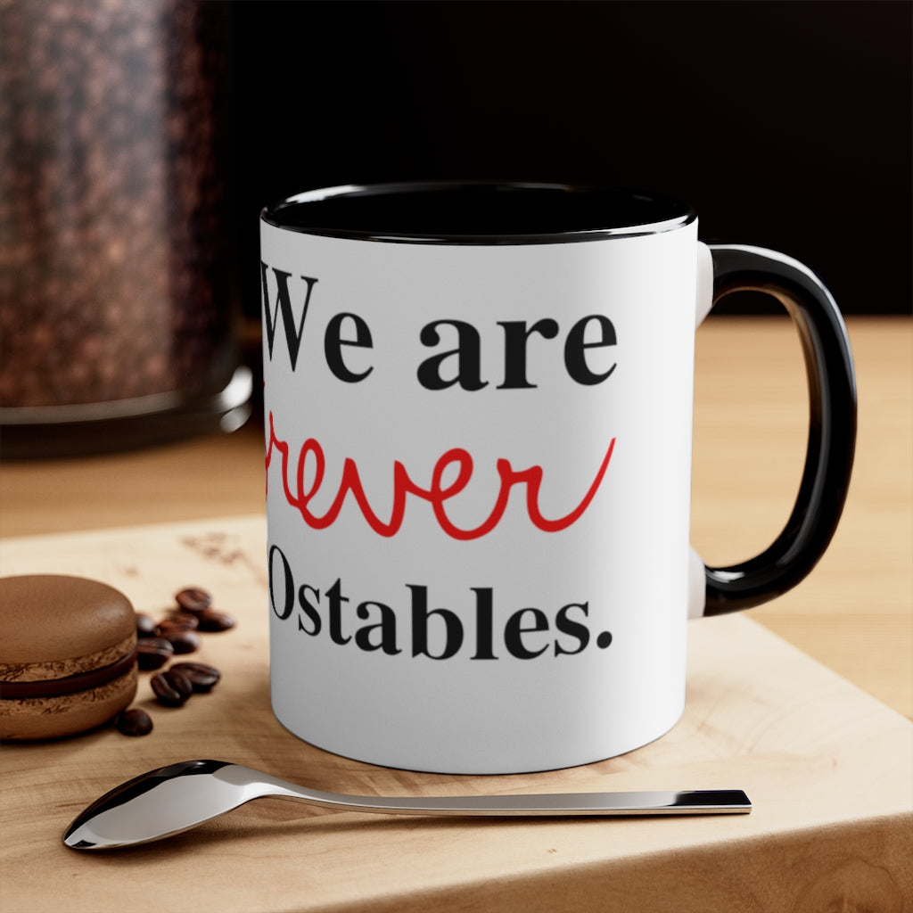 We are forever the POstables Accent Mug