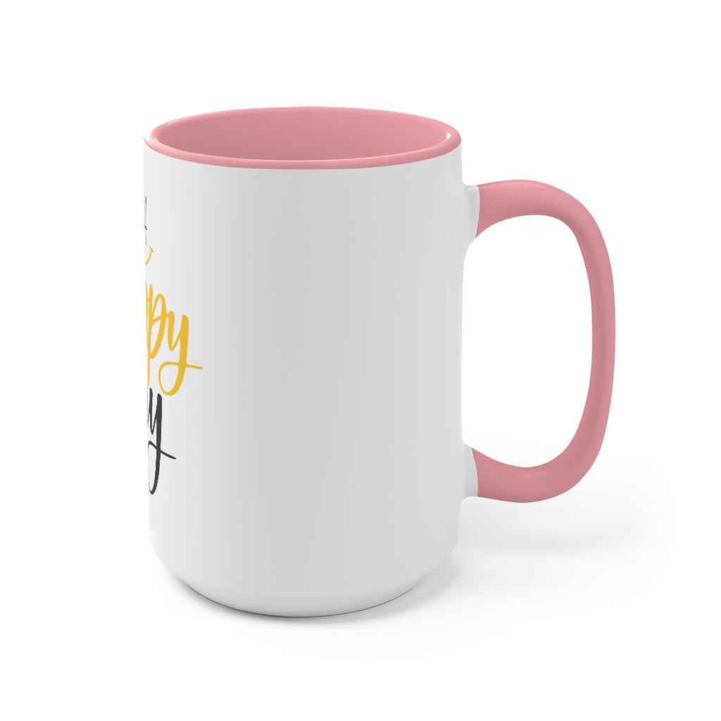 Oh Happy Day Accent Mug