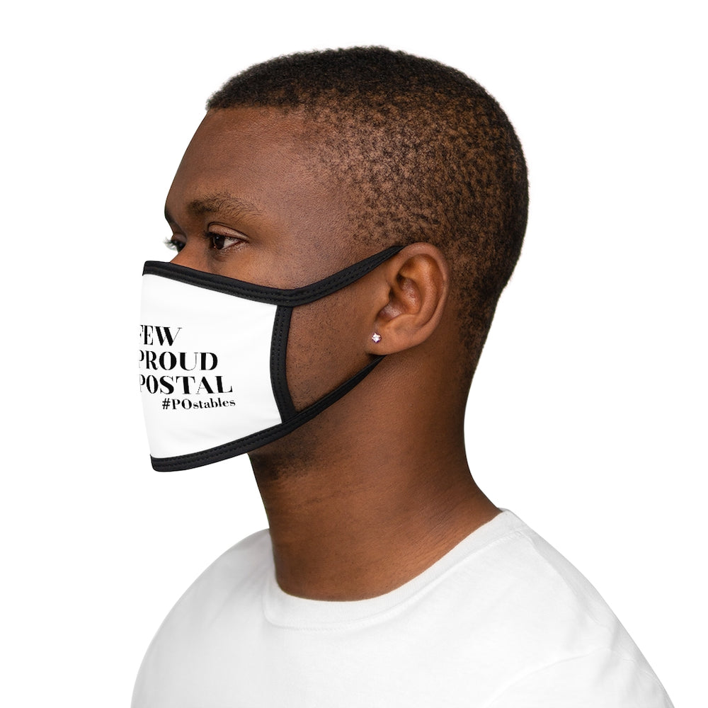 The Few The Proud The Postal Mixed-Fabric Face Mask