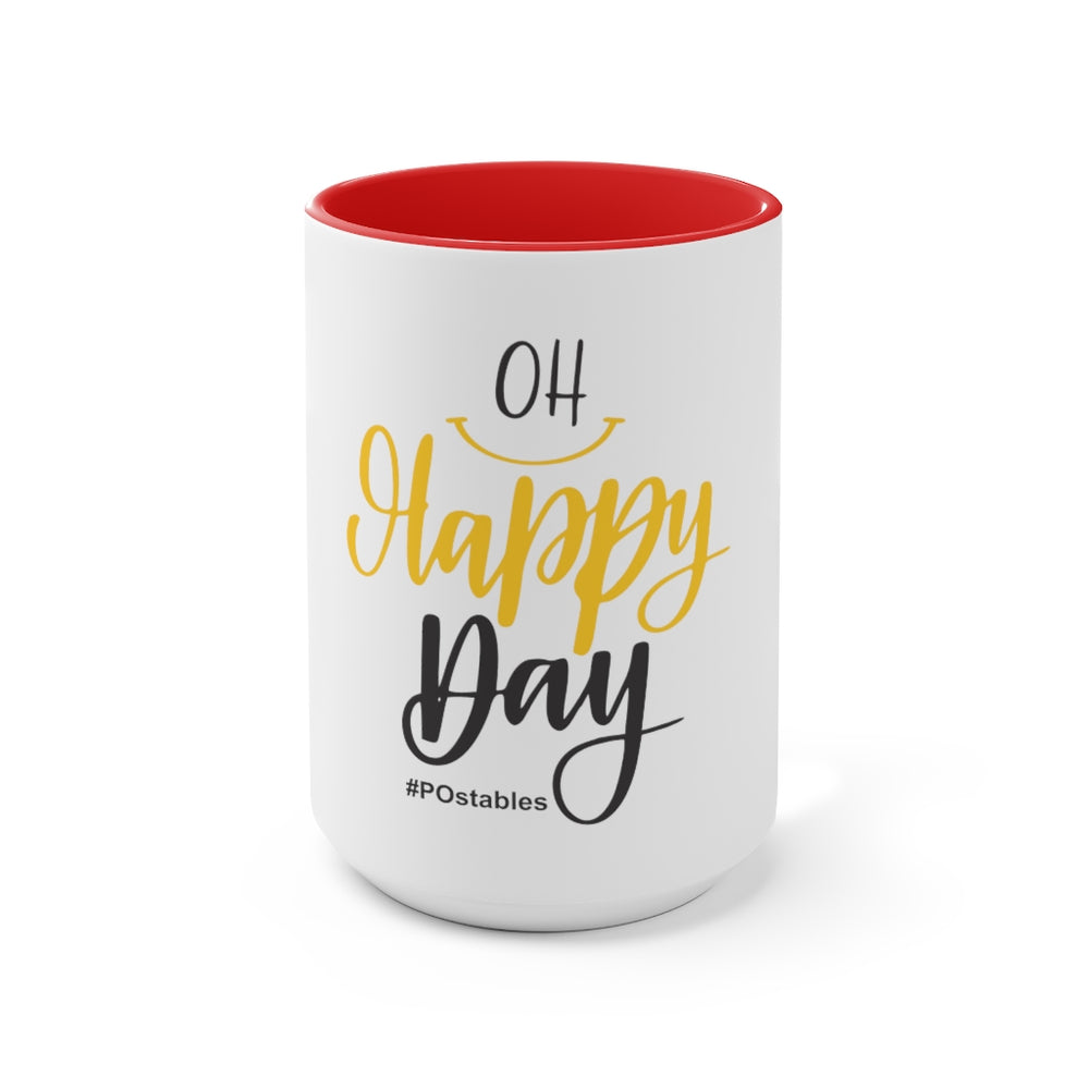 Oh Happy Day Accent Mug