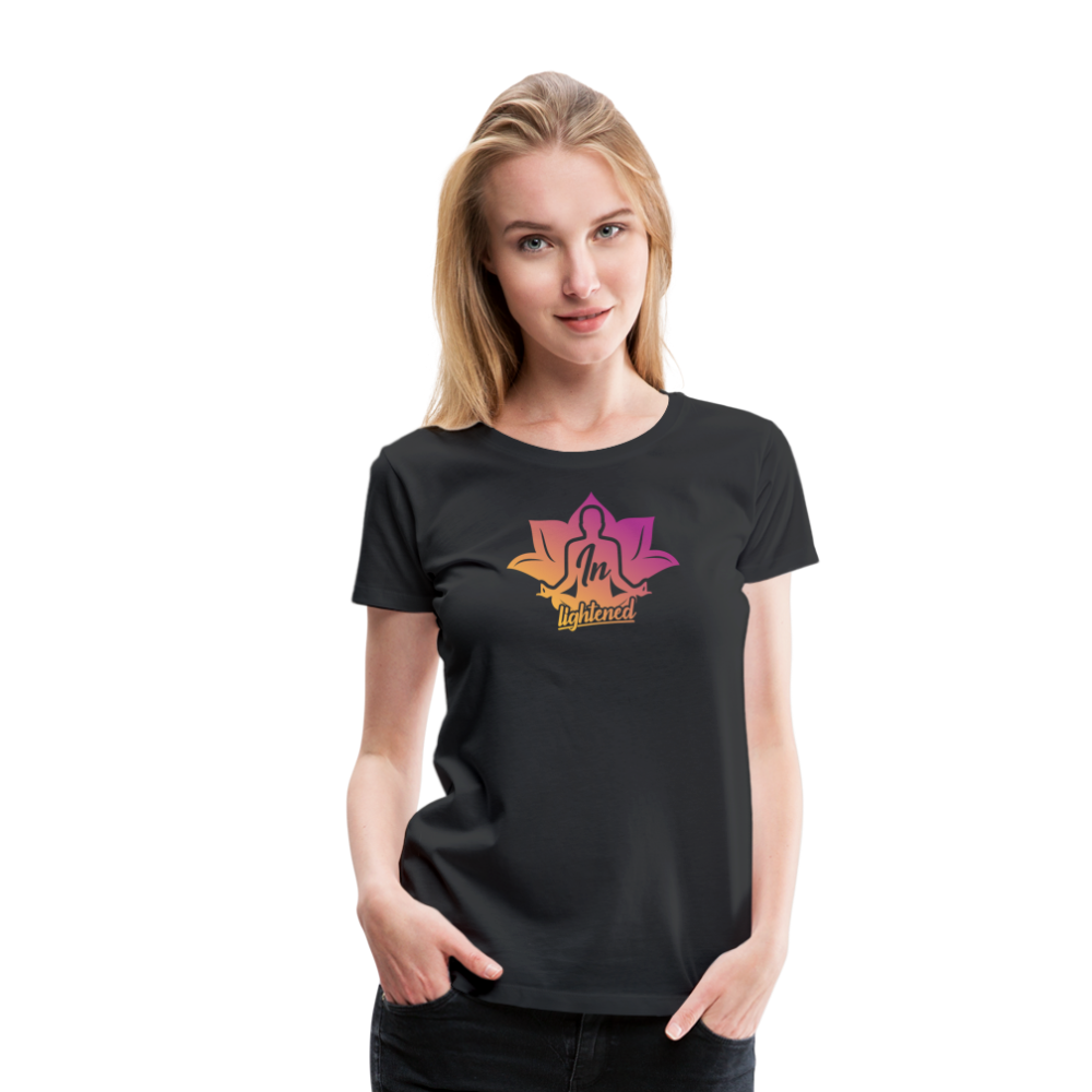 InLightened Women’s Premium T-Shirt - black