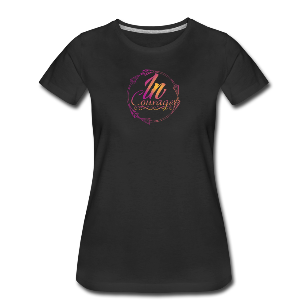 Incourage Women’s Premium T-Shirt - black