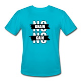 NBNG W Men’s Moisture Wicking Performance T-Shirt - turquoise
