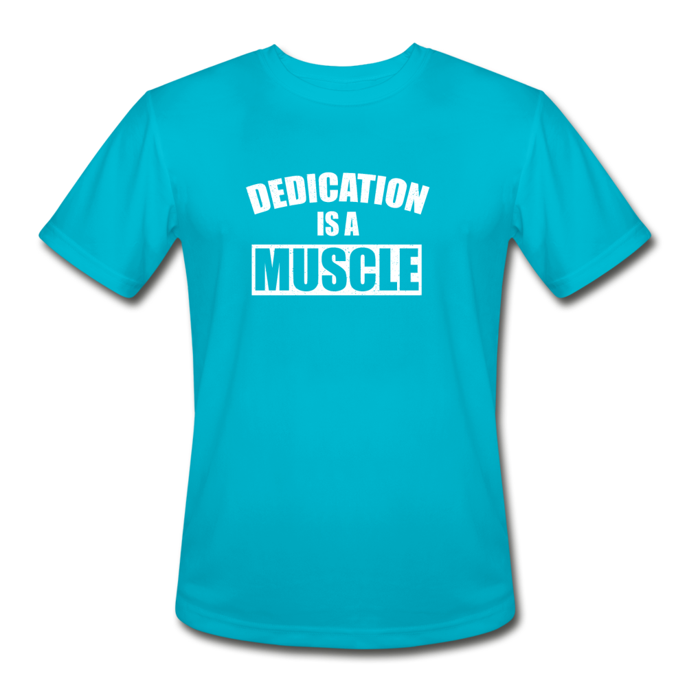 Dedication W Men’s Moisture Wicking Performance T-Shirt - turquoise