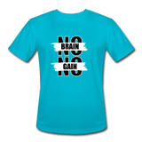 NBNG B Men’s Moisture Wicking Performance T-Shirt - turquoise