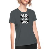 NBNG W Women's Moisture Wicking Performance T-Shirt - charcoal