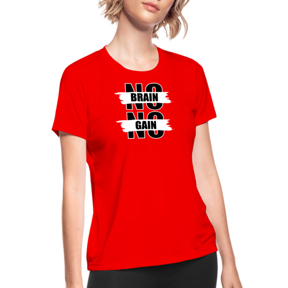 NBNG B Women's Moisture Wicking Performance T-Shirt - red