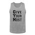 GYM B Men’s Premium Tank - heather gray