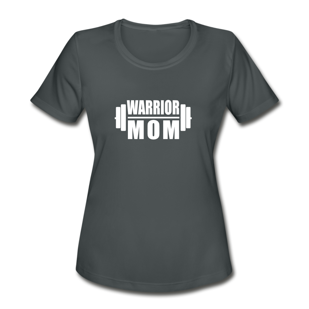 Warrior LW Women's Moisture Wicking Performance T-Shirt - charcoal