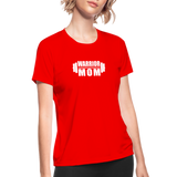 Warrior LW Women's Moisture Wicking Performance T-Shirt - red
