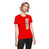Group Fitness W Women's Moisture Wicking Performance T-Shirt - red