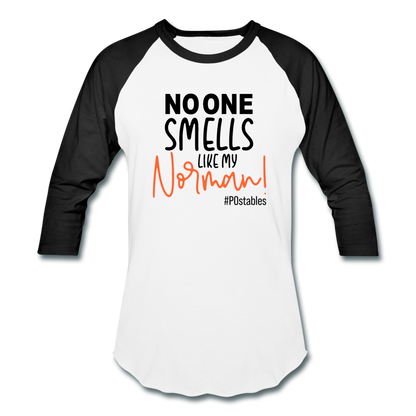 Norman Baseball T-Shirt - white/black