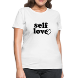 Self Love B Women's T-Shirt - white