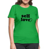 Self Love B Women's T-Shirt - bright green
