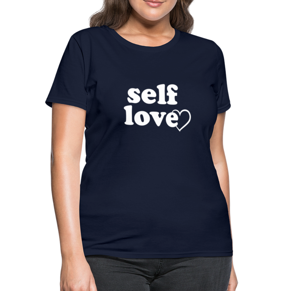 Self Love W Women's T-Shirt - navy