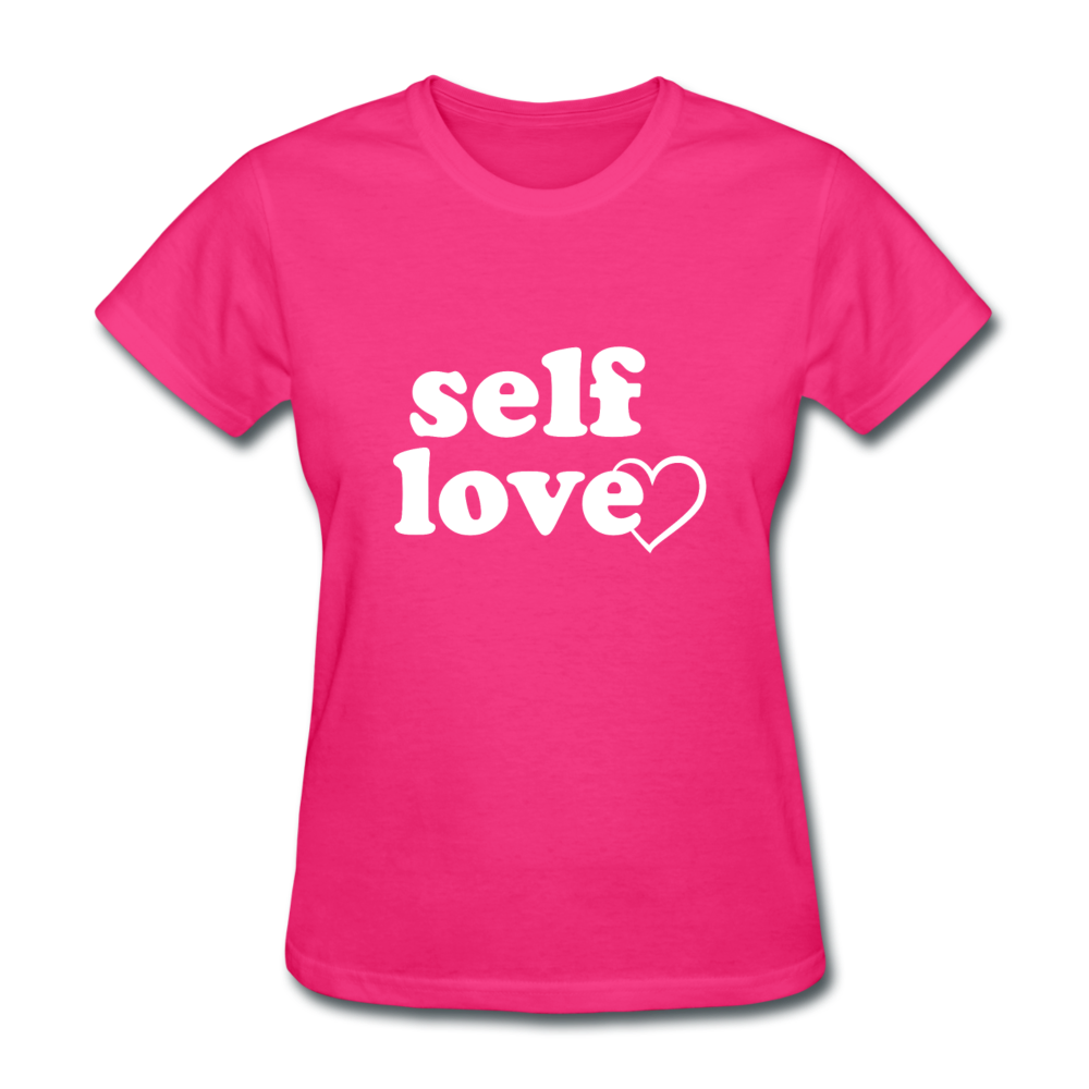 Self Love W Women's T-Shirt - fuchsia