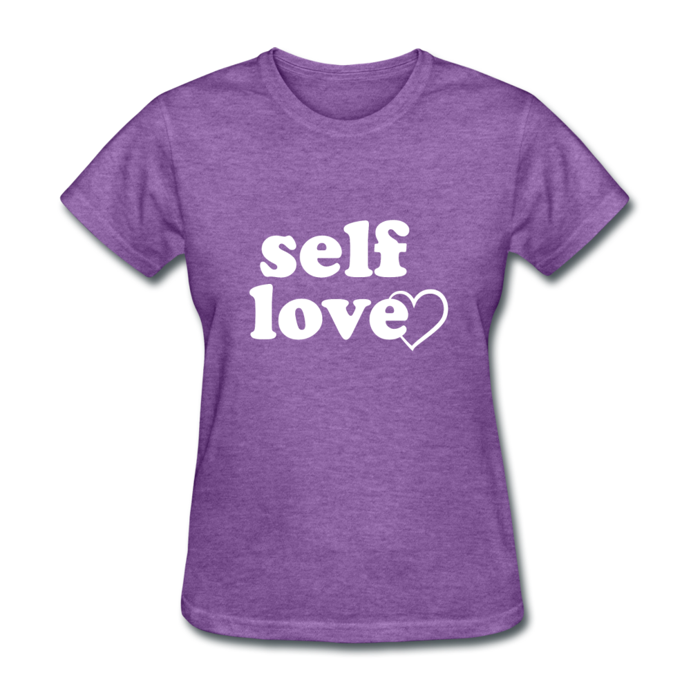 Self Love W Women's T-Shirt - purple heather