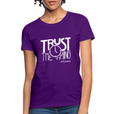 Trust The Timing W Women's T-Shirt - purple