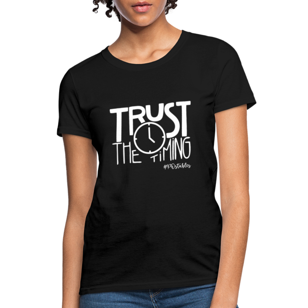 Trust The Timing W Women's T-Shirt - black