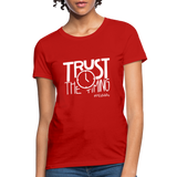 Trust The Timing W Women's T-Shirt - red