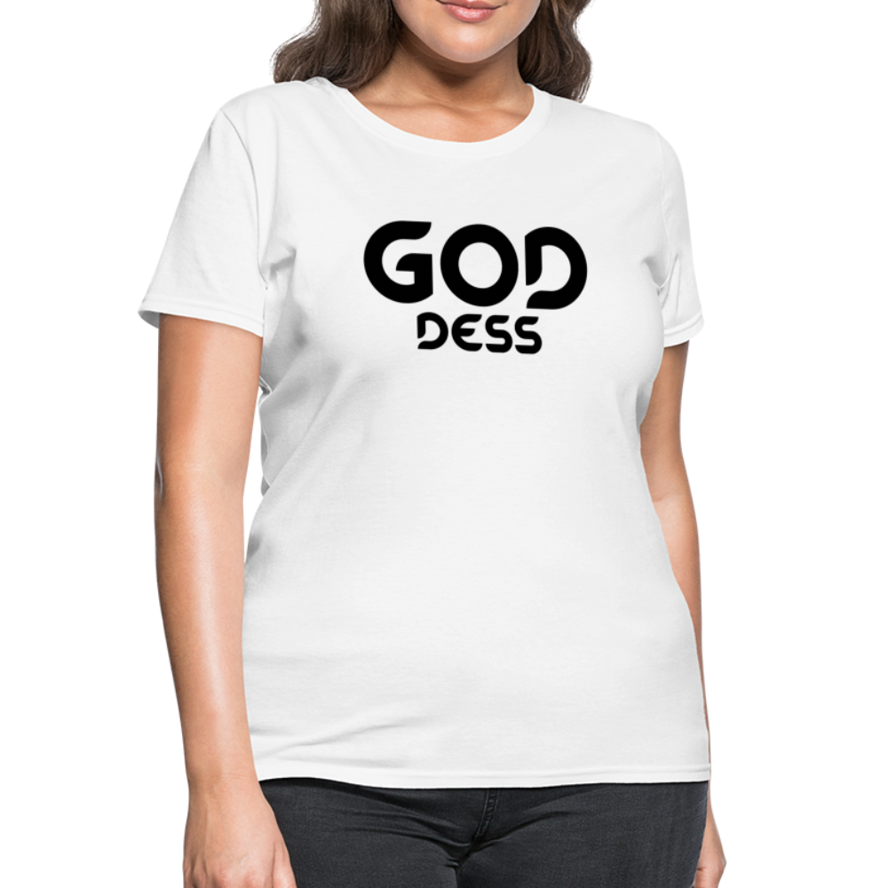 Goddess B Women's T-Shirt - white