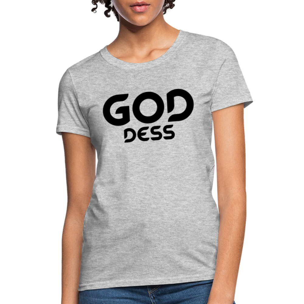 Goddess B Women's T-Shirt - heather gray
