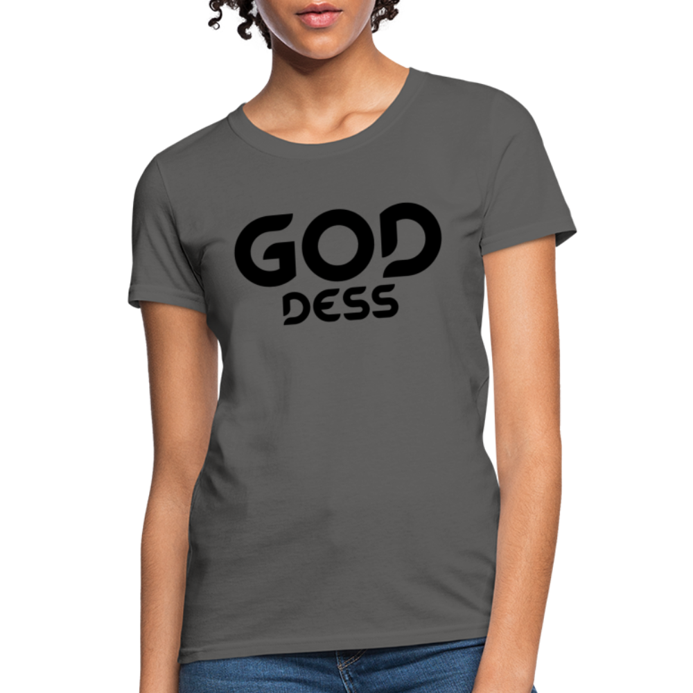 Goddess B Women's T-Shirt - charcoal