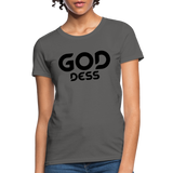 Goddess B Women's T-Shirt - charcoal