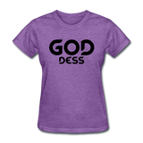 Goddess B Women's T-Shirt - purple heather