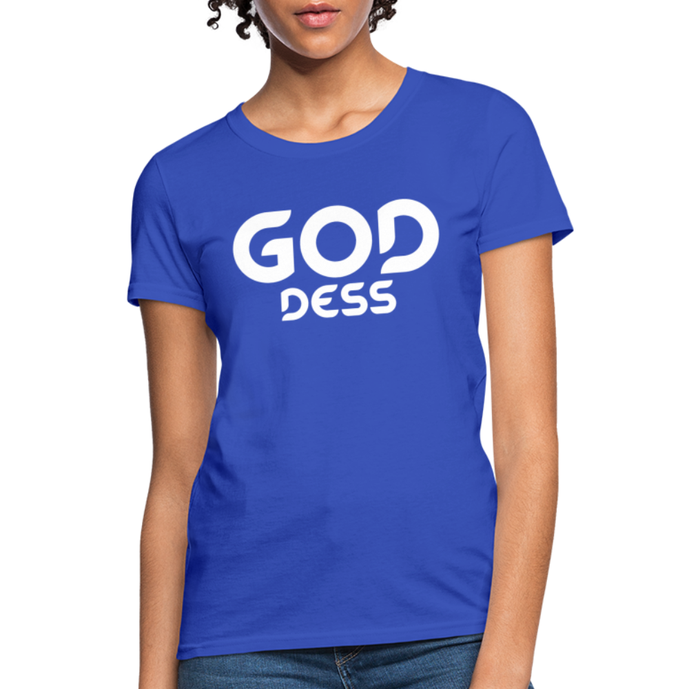 Goddess W Women's T-Shirt - royal blue