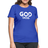 Goddess W Women's T-Shirt - royal blue
