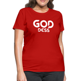 Goddess W Women's T-Shirt - red