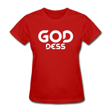 Goddess W Women's T-Shirt - red