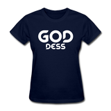 Goddess W Women's T-Shirt - navy
