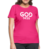 Goddess W Women's T-Shirt - fuchsia