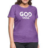Goddess W Women's T-Shirt - purple heather