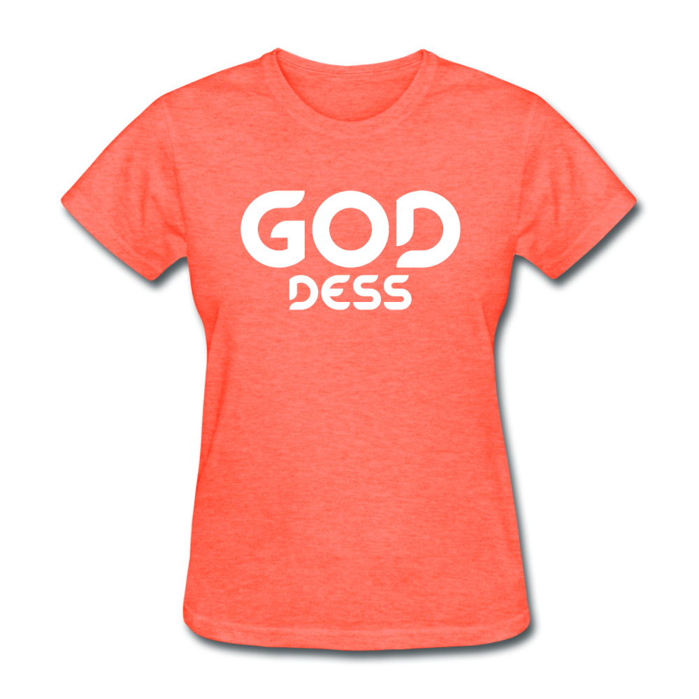Goddess W Women's T-Shirt - heather coral
